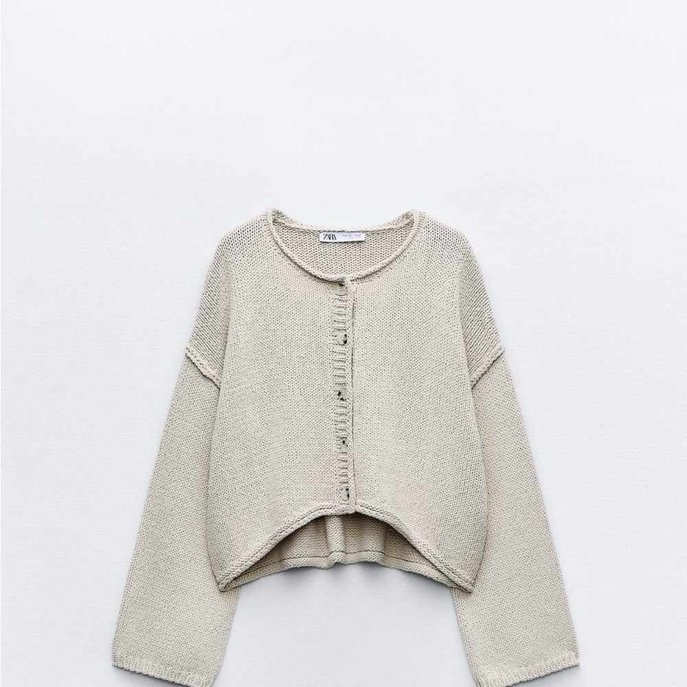 Zara Women's Cream Sweater